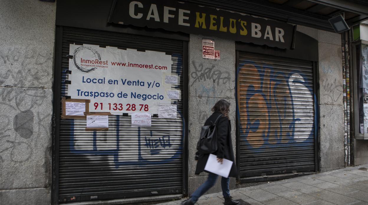 El bar Melo´s cerró el pasado noviembre tras más de 40 años en Lavapiés