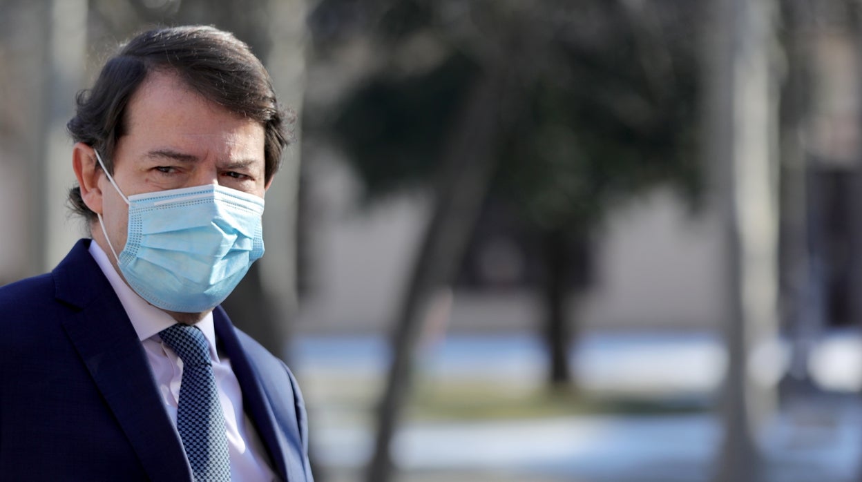 El presidente de Castilla y León, Alfonso Fernández Mañueco