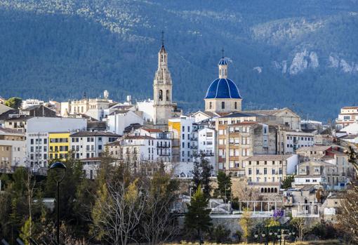 Vista de la ciudad de Alcoy