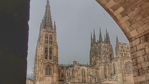 Vista de la Catedral de Burgos