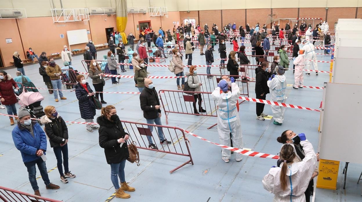 Cribado masivo en Palencia