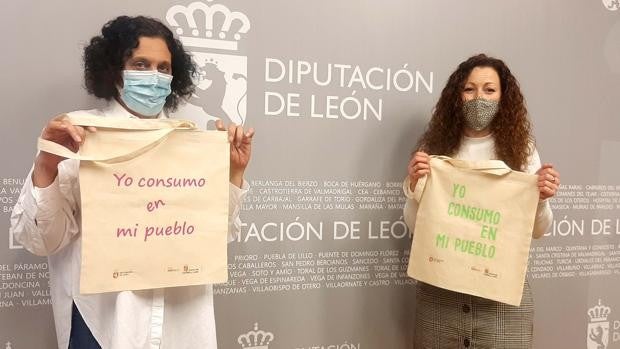 La Diputación de León repartirá 15.000 bolsas de la compra reutilizables en el medio rural