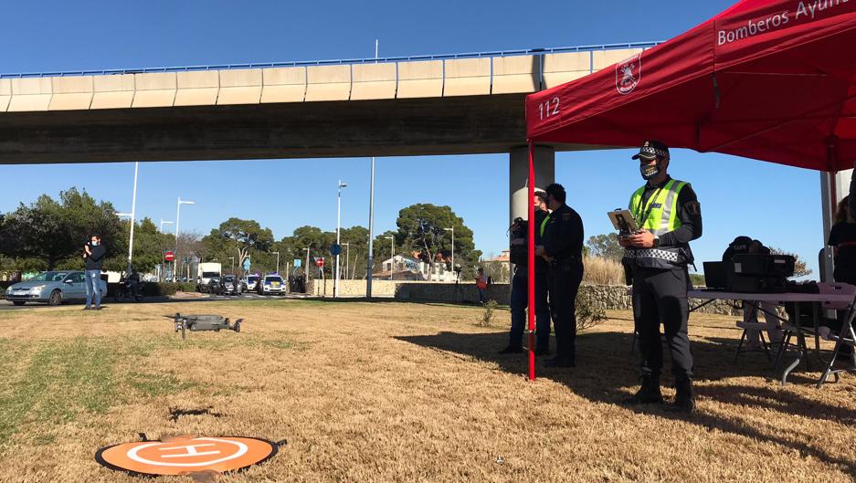 Coronavirus en Alicante: vigilan con drones el aforo en las playas y el confinamiento de la ciudad el fin de semana