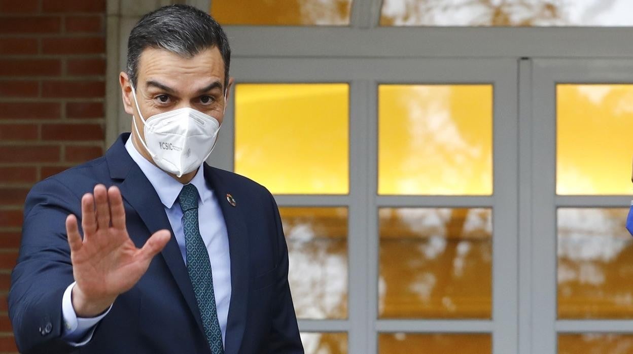 El presidente del Gobierno, Pedro Sánchez
