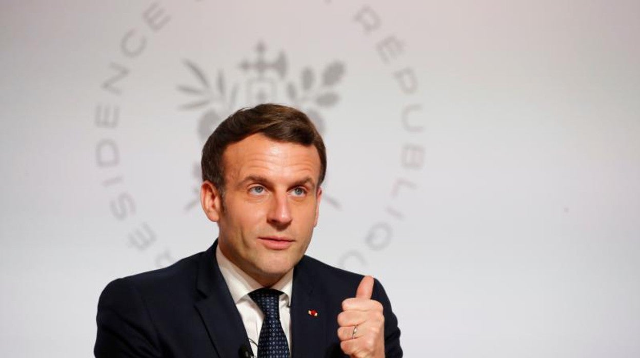 El presidente francés, Emmanuel Macron