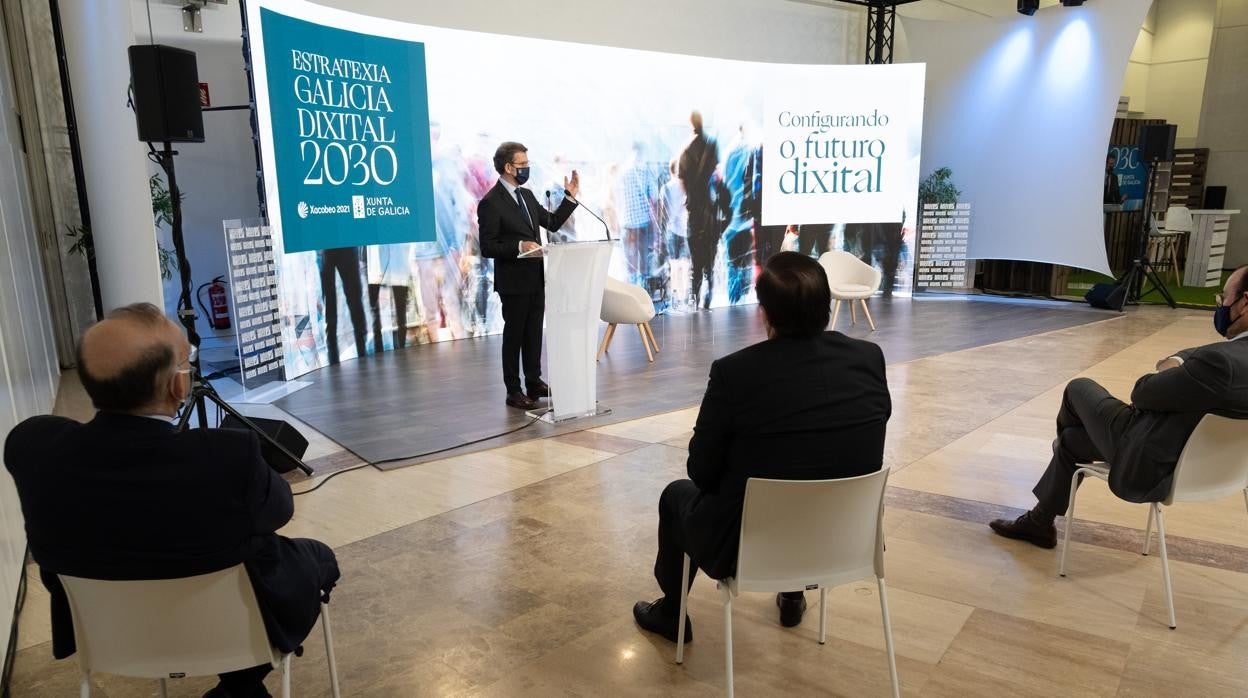 Clausura, a cargo de Núñez Feijóo, de la presentación de la estrategia digital 2030