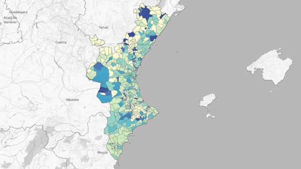 Restricciones en Valencia: mapa y listado por municipios y origen de los últimos rebrotes de coronavirus