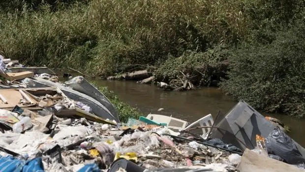 Concluye la primera fase de la retirada de residuos en el cauce del río Guadarrama