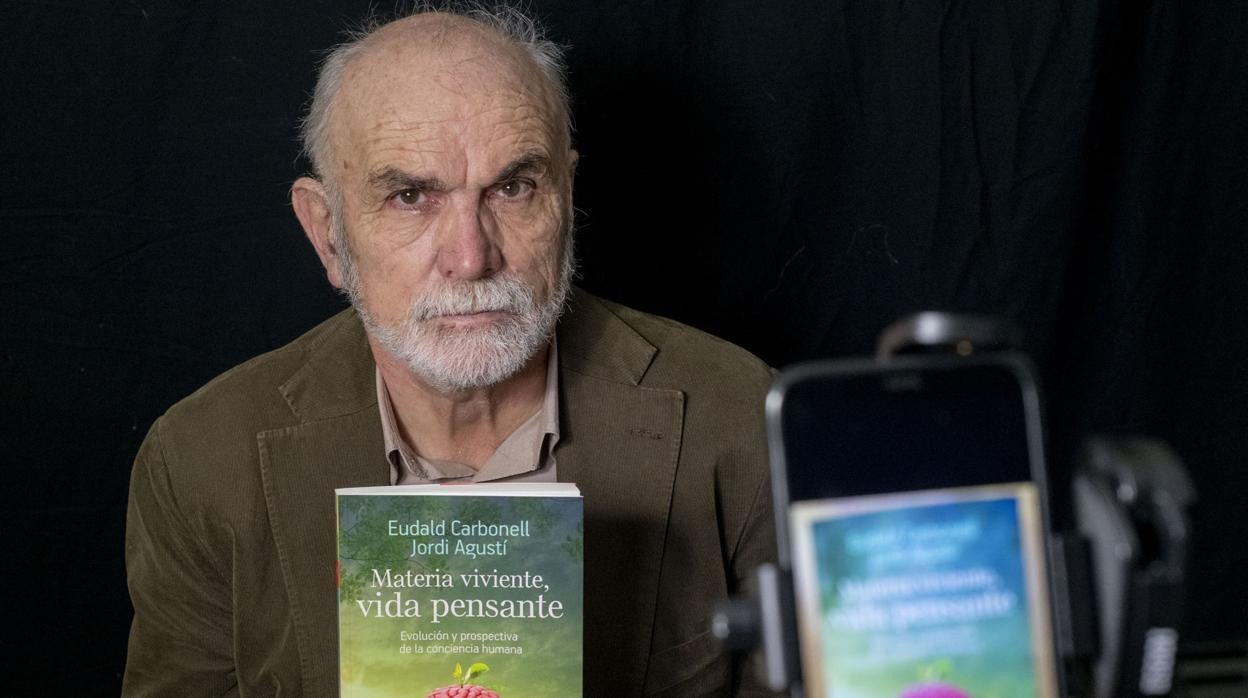 Eudald Carbonell, durante la presentación del libro