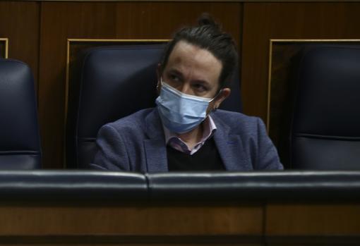 Imagen de archivo de Pablo Iglesias tomada en el Congreso