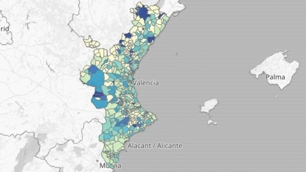 Restricciones en Valencia: mapa y listado de los últimos rebrotes de coronavirus por municipios y origen