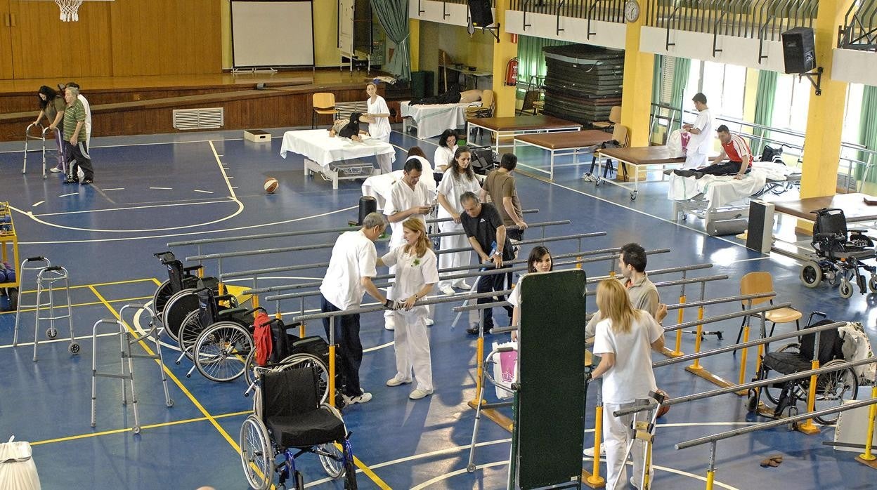 Gimnasio del Hospital Nacional de Parapléjicos