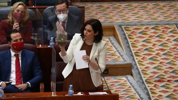 Ayuso carga contra Podemos tras los disturbios de Sol: «Son el cáncer de la democracia»