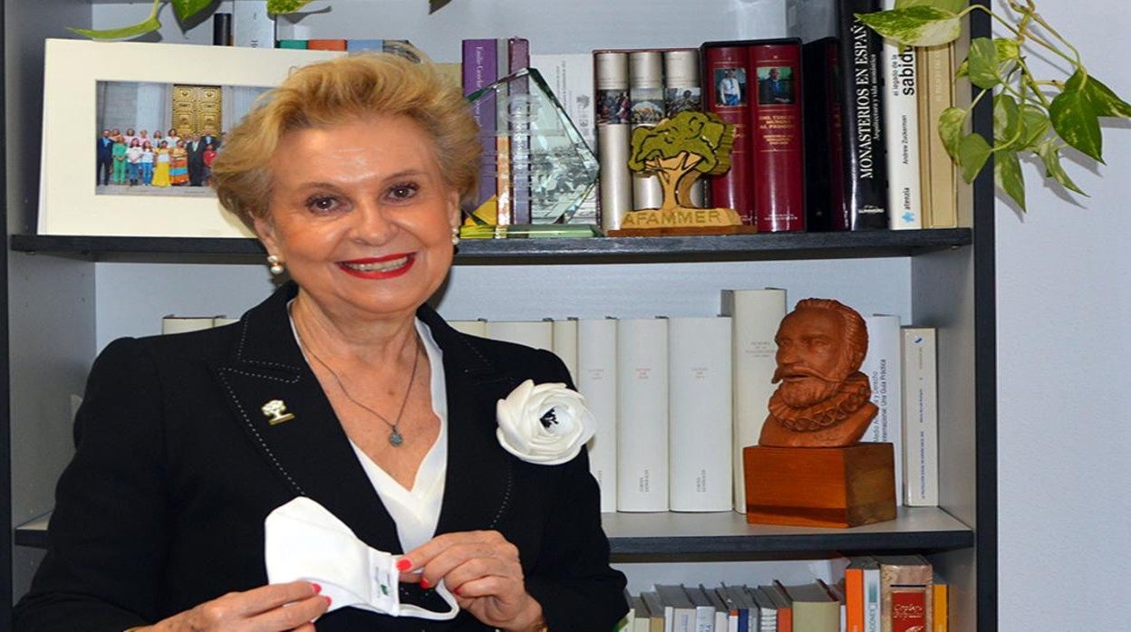 La presidenta nacional de Afammer, Carmen Quintanilla