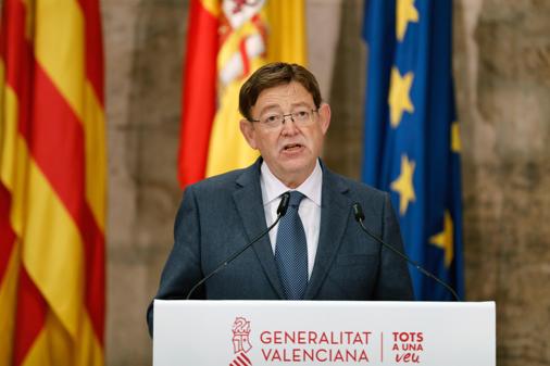 Imagen del presidente de la Generalitat, Ximo Puig