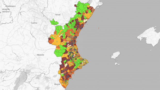 Desescalada de las restricciones en Valencia: listado por municipios de los últimos rebrotes de coronavirus