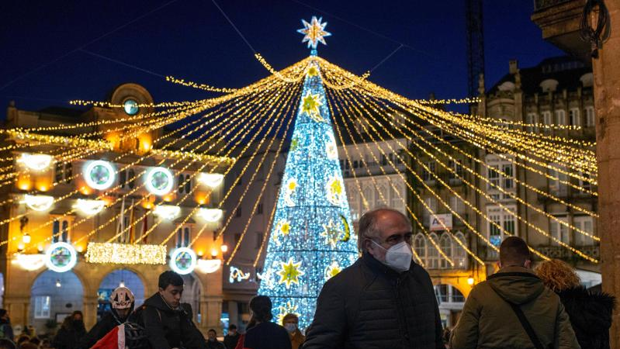 Un 12% más de gallegos que en 2019 pasó la Nochebuena en su zona de residencia