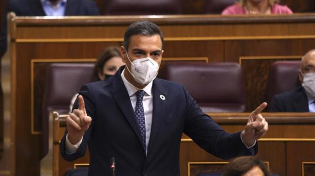 Pedro Sánchez en el Congreso de los Diputados