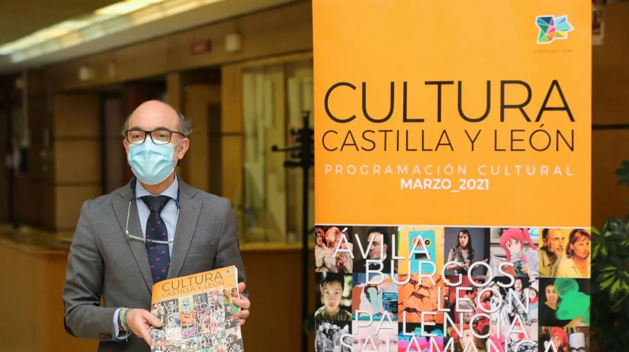 El consejero Javier Ortega aportó más detalles sobre el Festival de Literatura en la presentación de la programación cultural de marzo