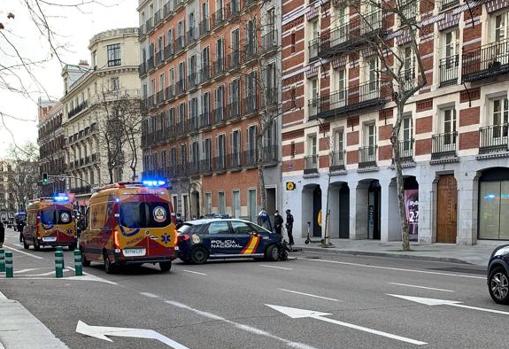 Mariano, víctima de un intento de robo en la calle Serrano de Madrid