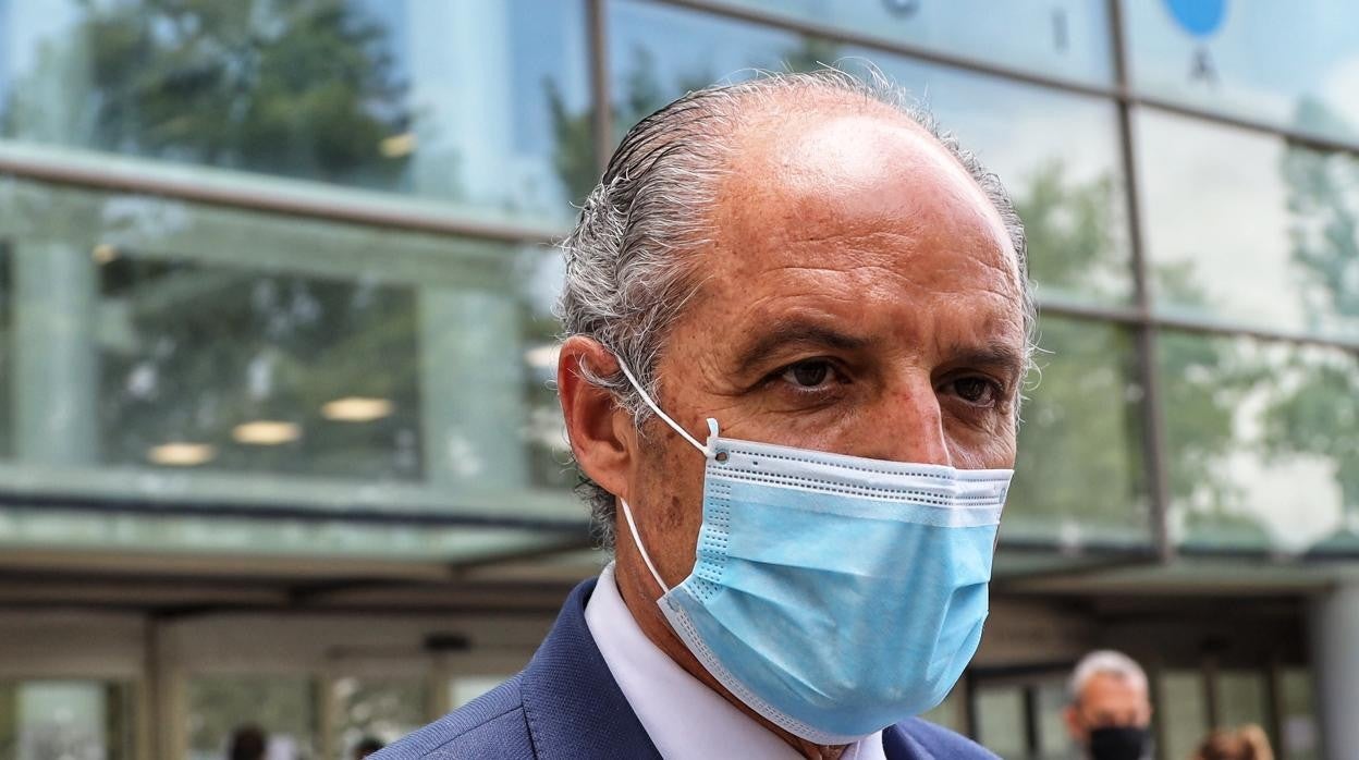Imagen del expresidente de la Generalitat Valenciana Francisco Camps