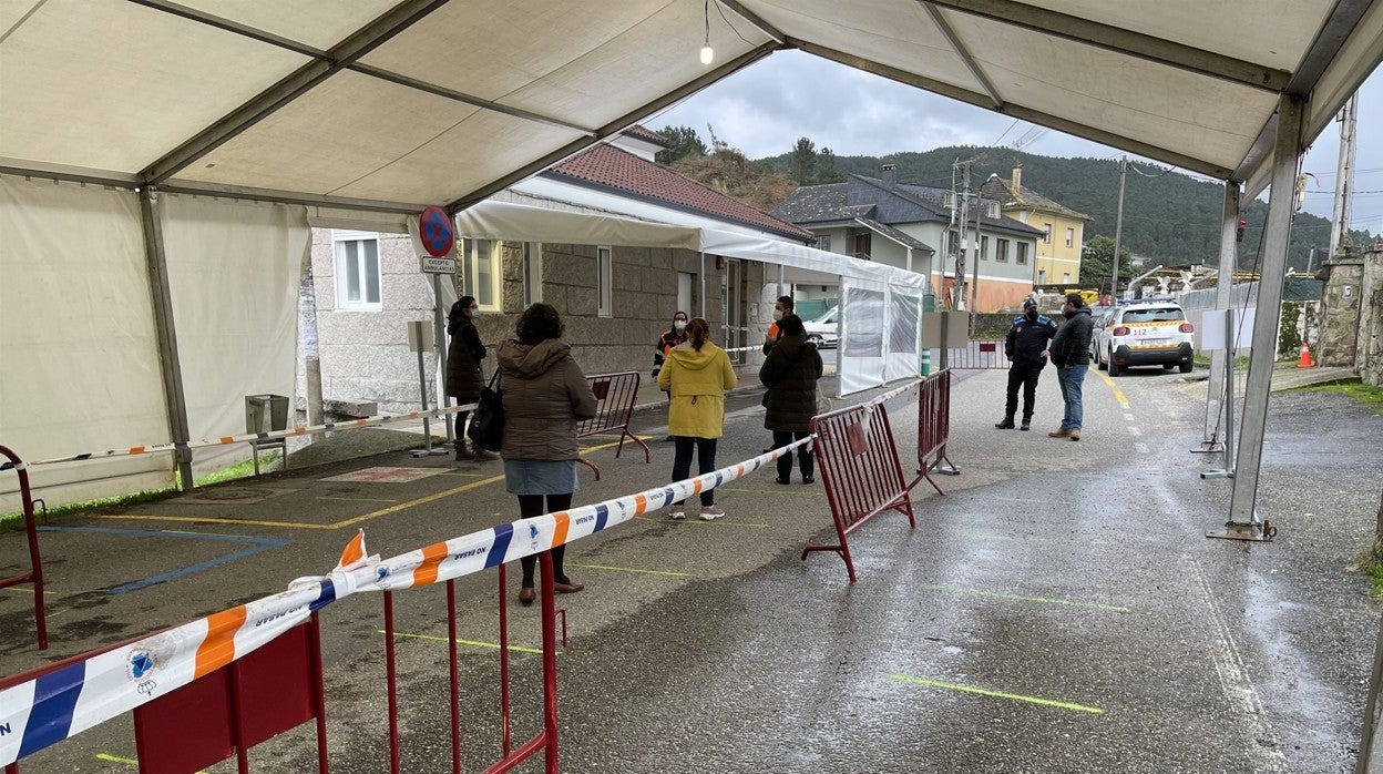 Cribado realizado hace unas semanas en Soutomaior