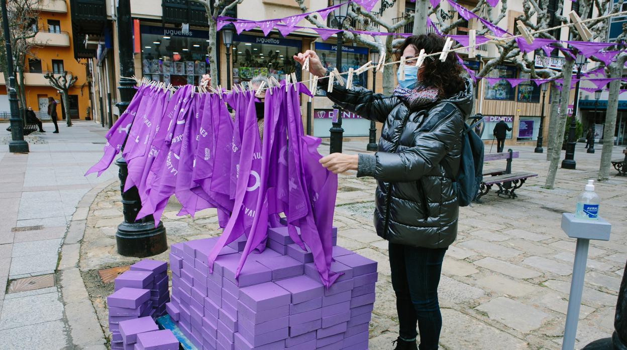 Acto con motivo del 8M en Soria