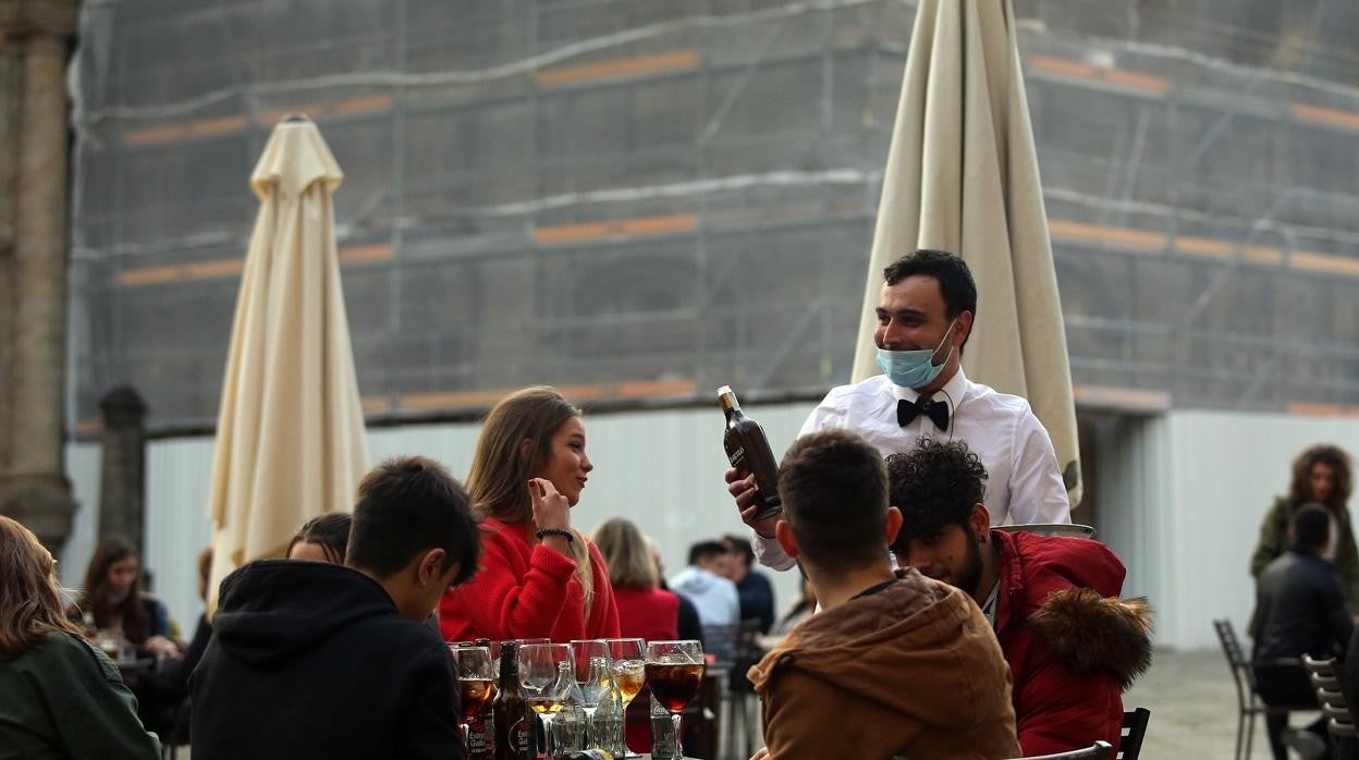 Apertura de terraza en la capital gallega, en nivel medio