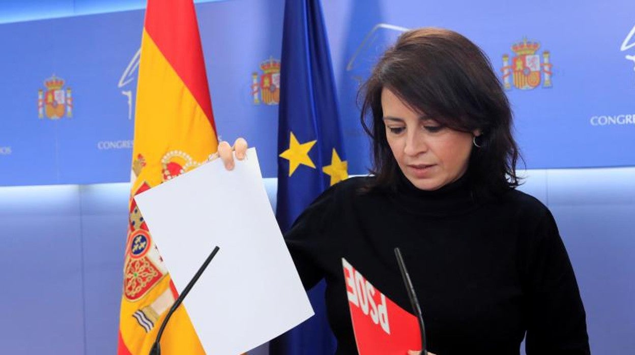 Adriana Lastra, vicesecretaria general del PSOE