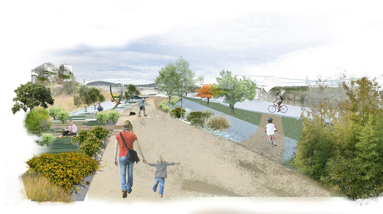 Recreación del proyecto 'Manantial Sur'