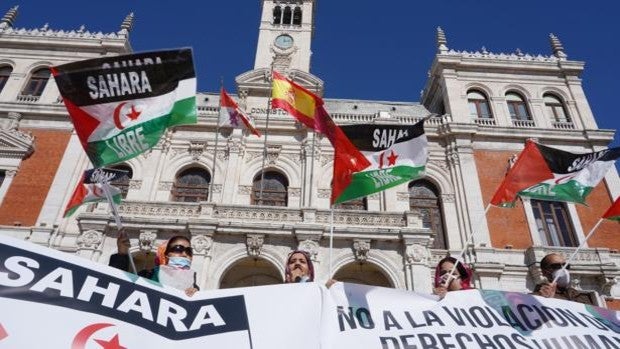 Decenas de personas reivindican en Valladolid la «lucha justa» del pueblo saharaui