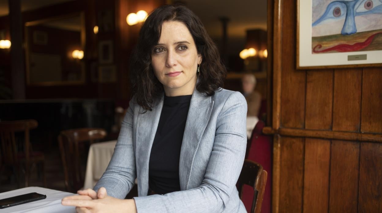 Isabel Díaz Ayuso, presidenta de la Comunidad de Madrid