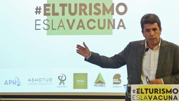 Carlos Mazón acusa al Gobierno de «discriminar» a Alicante sin corredores turísticos frente a Canarias