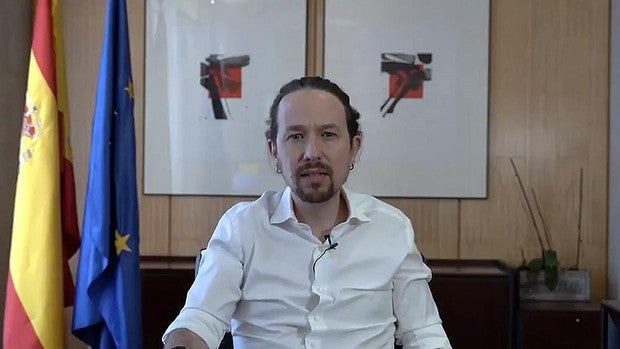 Iglesias anuncia su candidatura a la presidencia de Madrid desde su despacho de vicepresidente