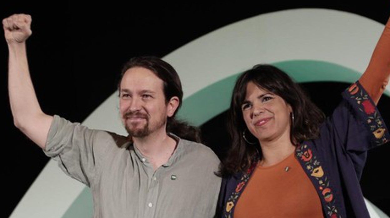 Pablo Iglesias y Teresa Rodríguez, en una imagen de archivo