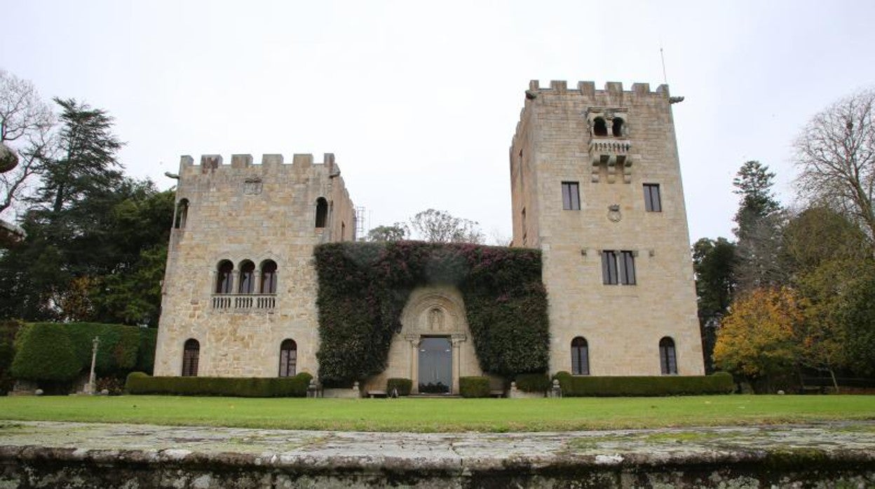 Panorámica del Pazo de Meirás