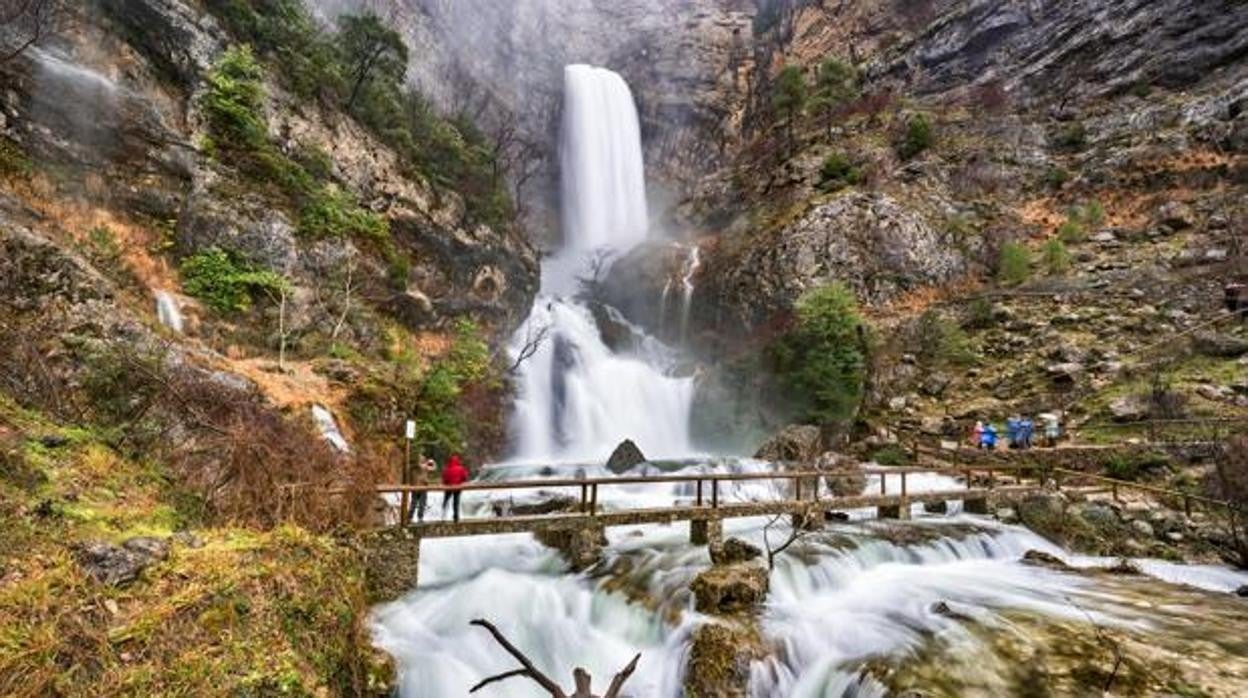 Chorros del río Mundo, cerca de Riópar (Albacete)