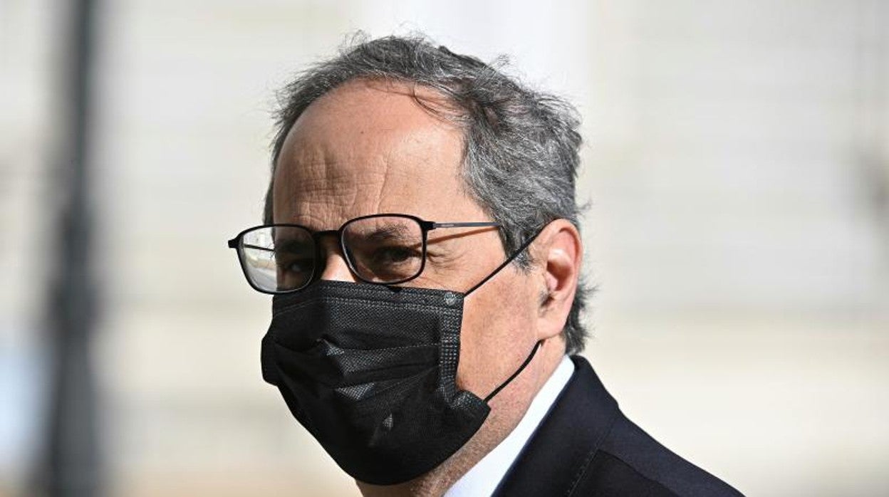 El expresidente de la Generalitat, Quim Torra, en una imagen de archivo