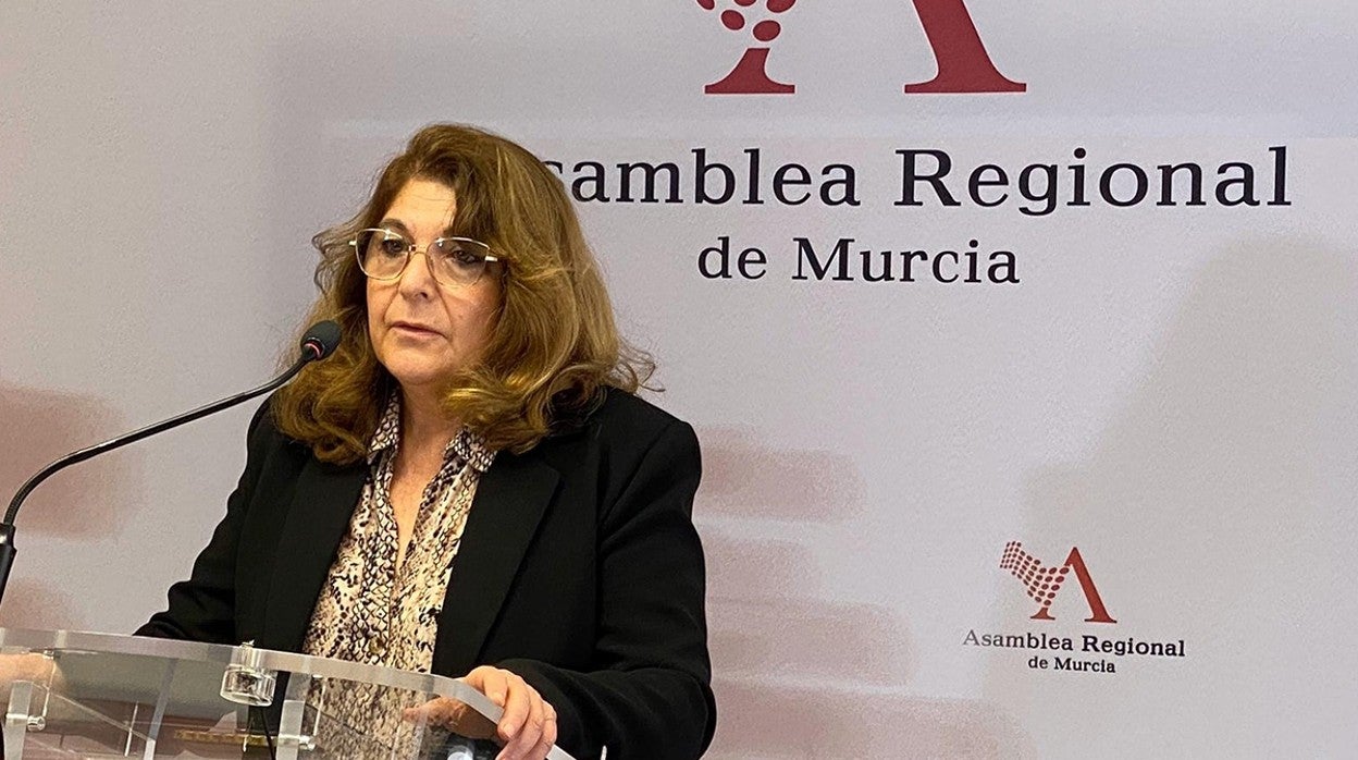 Mabel Campuzano, diputada de Vox en Murcia