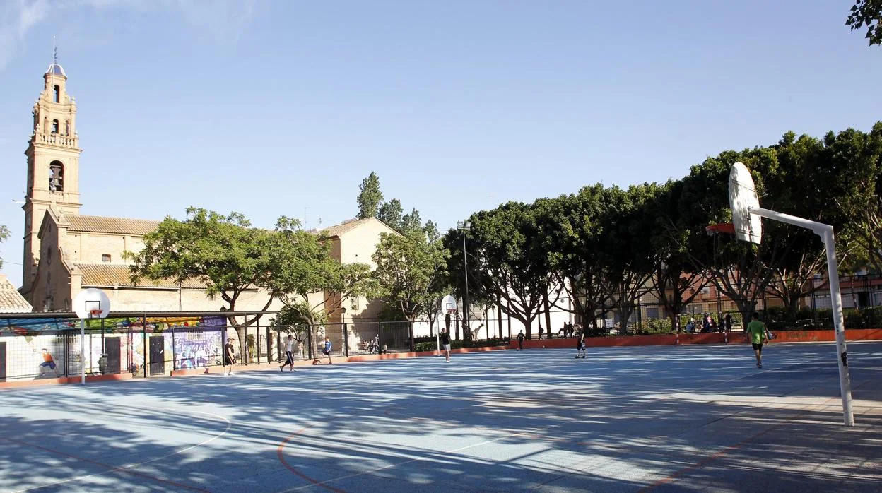 Imagen de una de las instalaciones deportivas elementales en Valencia