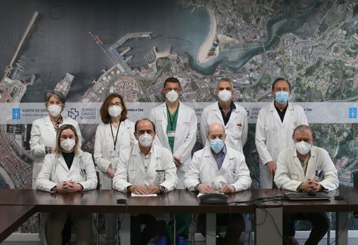 Los máximos responsables de los programas de trasplantes del Chuac