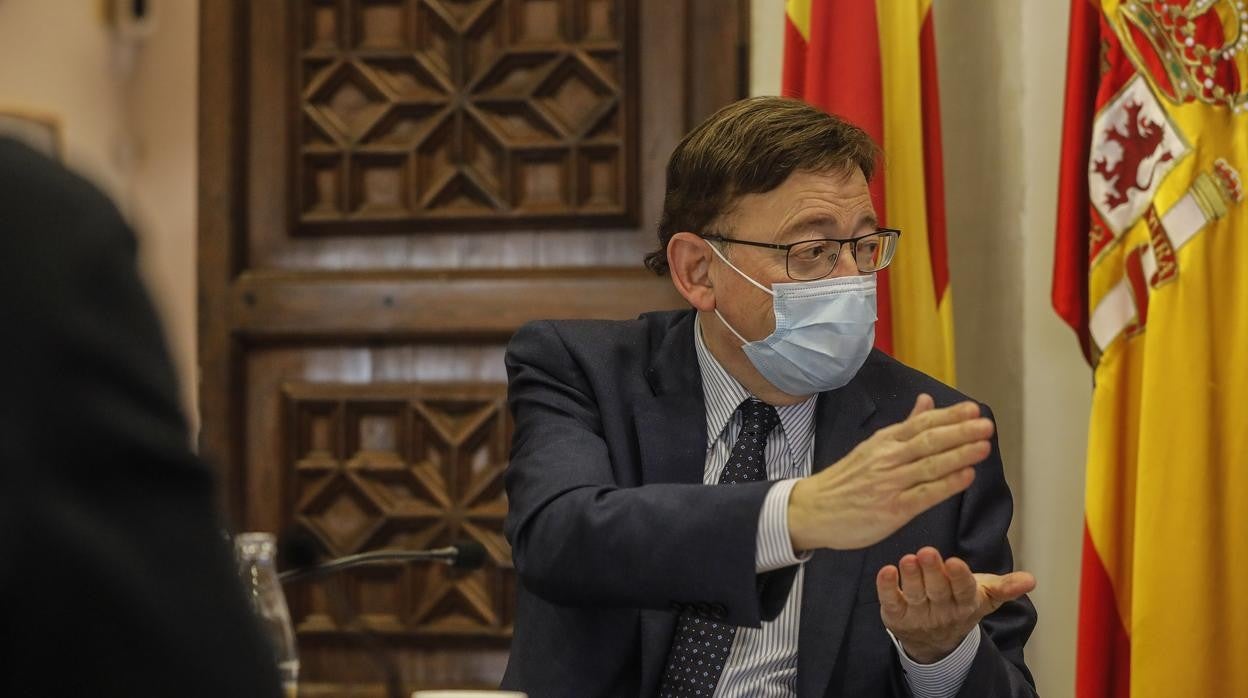 Imagen del presidente de la Generalitat, Ximo Puig