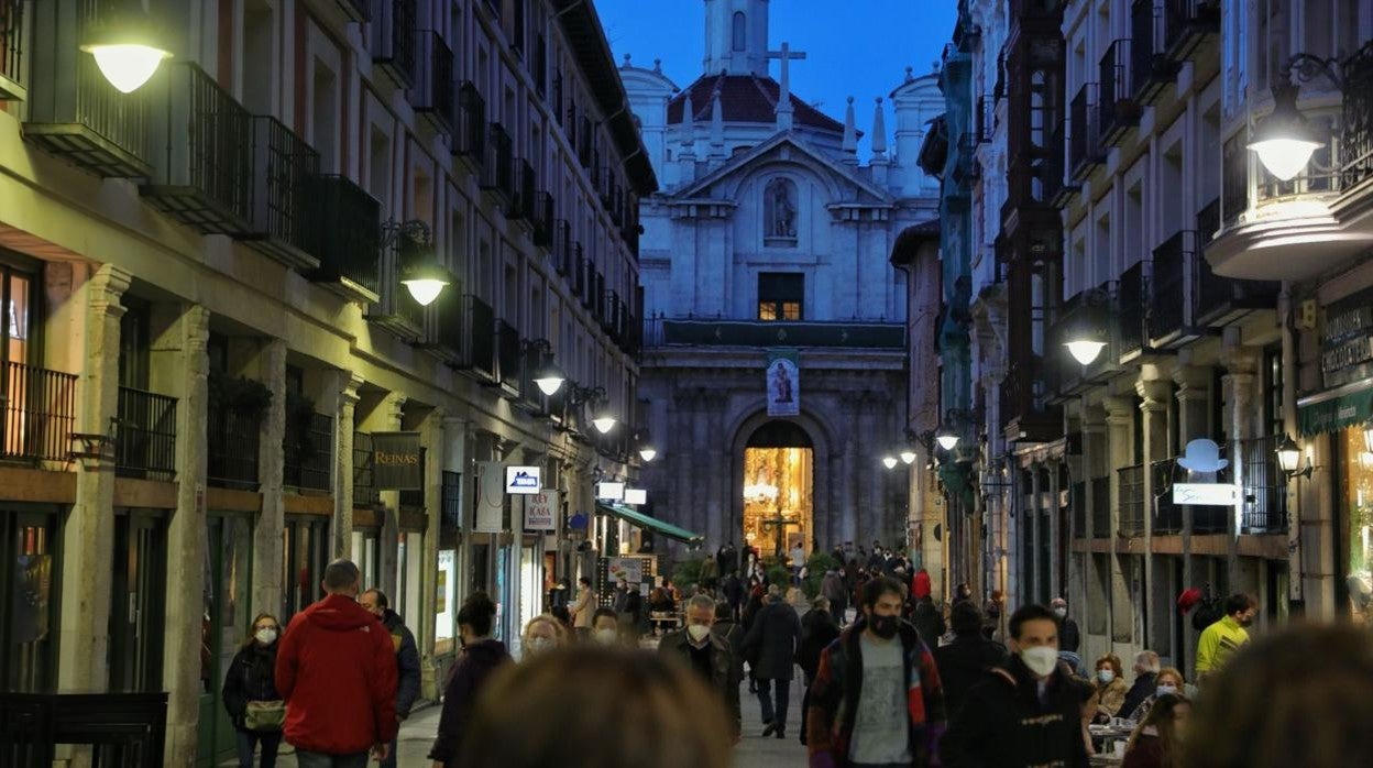 Calles de Valladolid en una imagen de archivo