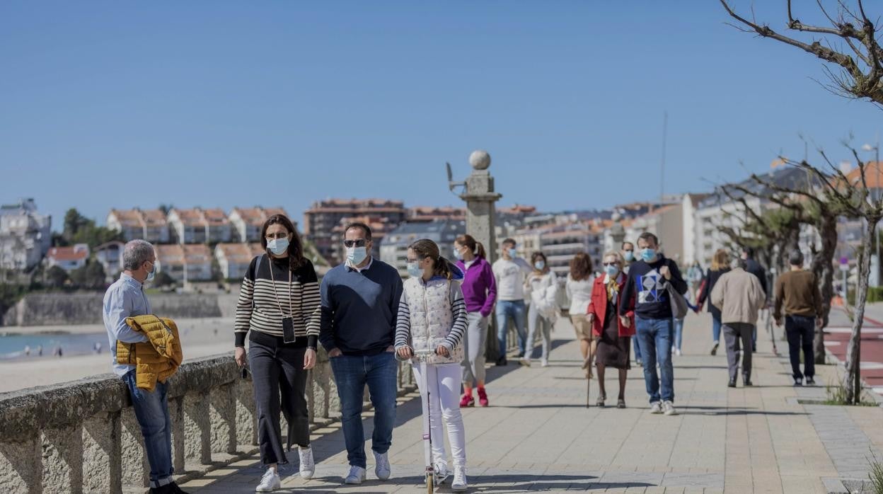 Sanxenxo, durante el puente de San José