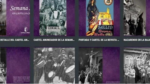 La Semana Santa de Castilla-La Mancha, en 62 imágenes y carteles históricos