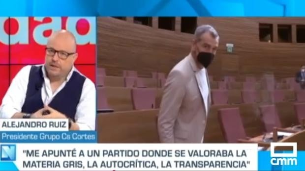 Alejandro Ruiz dice que no hará «un Toni Cantó» y que volverá a la abogacía