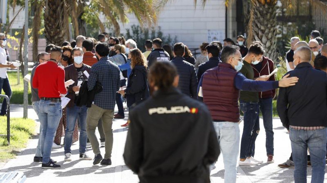 Pruebas de acceso a la Policía Nacional en Córdoba