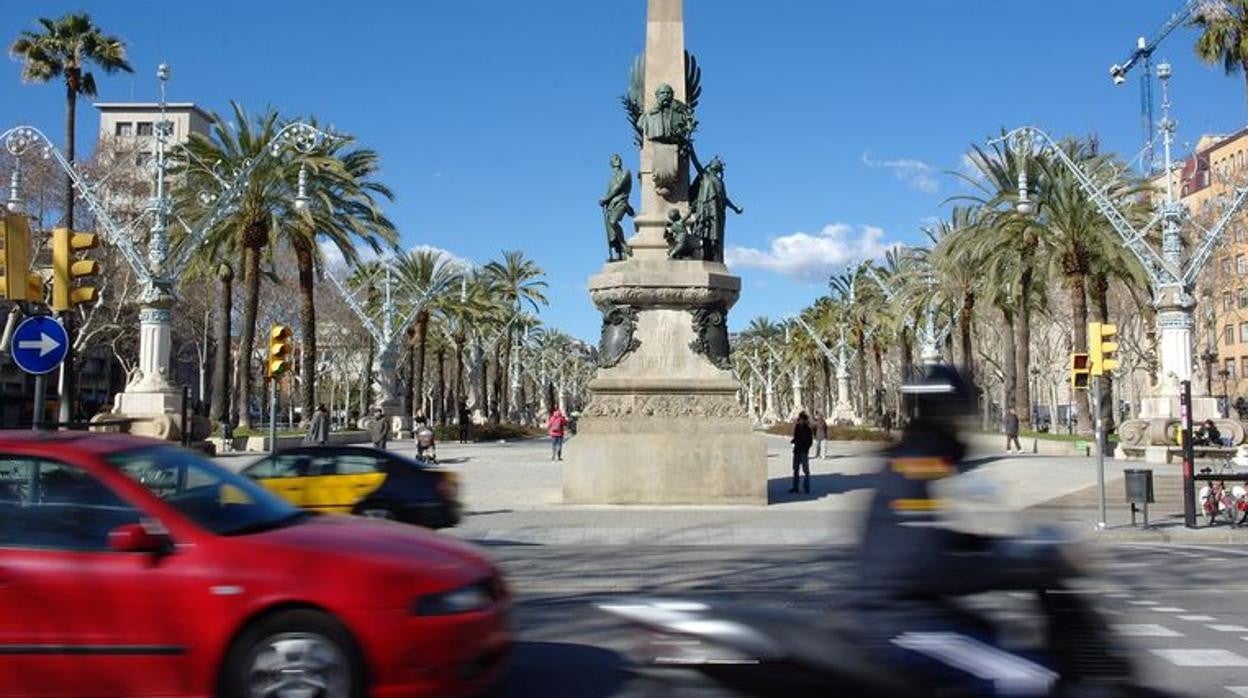 Circulación en las calles de Barcelona