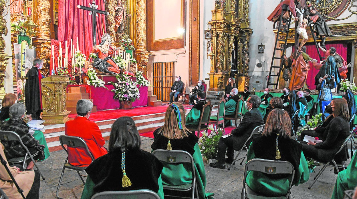 El subdirector de El Norte de Castilla, José Ignacio Foces, hizo el Ofrecimiento de los Dolores en Valladolid