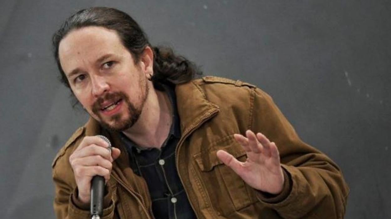 El candidato de Unidas Podemos para el 4-M, Pablo Iglesias